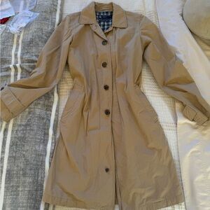 J. Crew Women's Tan Trench Coat